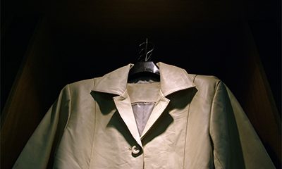 Wearing a pigskin leather jacket in Salah